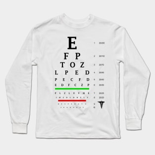 Eye Exam Long Sleeve T-Shirt